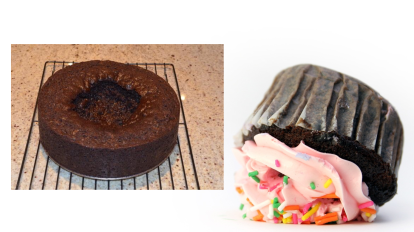 black hole cake